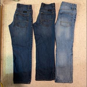 3 pairs boys jeans size 10